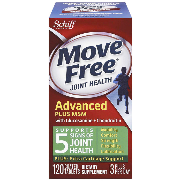 Move Free Advanced Plus Msm + Glucosamina 120 Caps