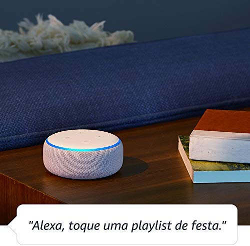 Echo Dot (3ª Geração): Fale com Alexa em Português
