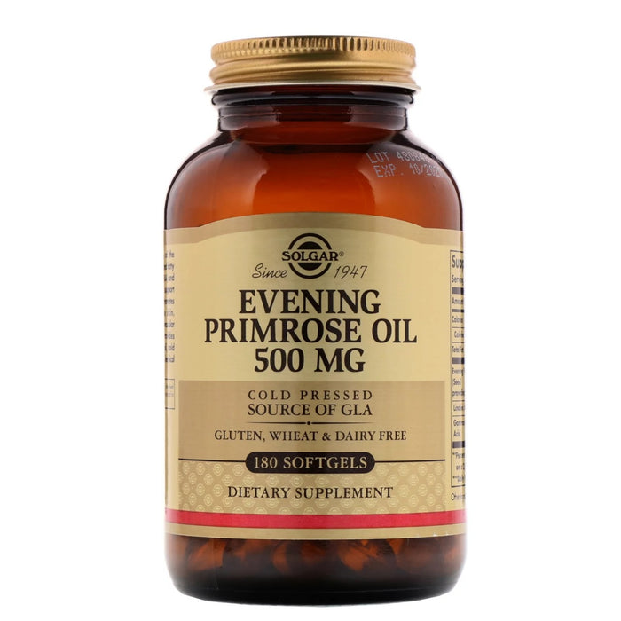Solgar Evening Primrose Oil (gla) 500mg 180 Softgels 