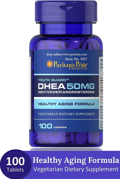 Dhea 50 Mg -100 Tablets Puritans Pride
