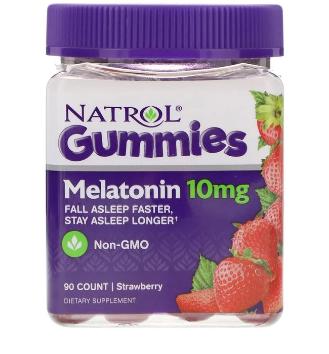 Melatonina 10 mg  Natrol - 90 Gomas