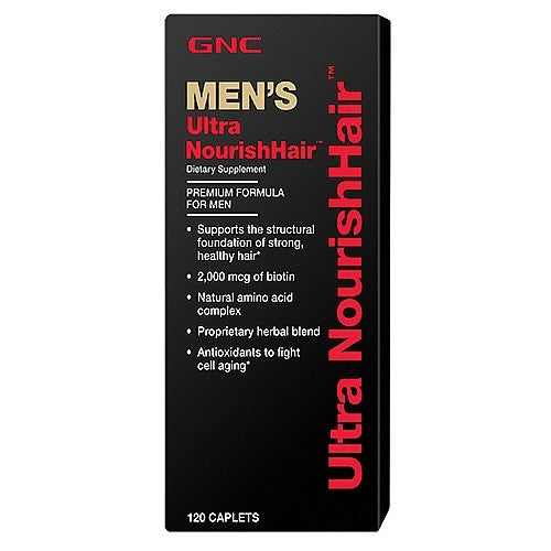GNC Men's Ultra NourishHair - Cabelos Fortes e Saudáveis