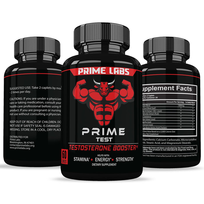 Prime Labs - Men's Test Booster - Natural Stamina 60 Cáps