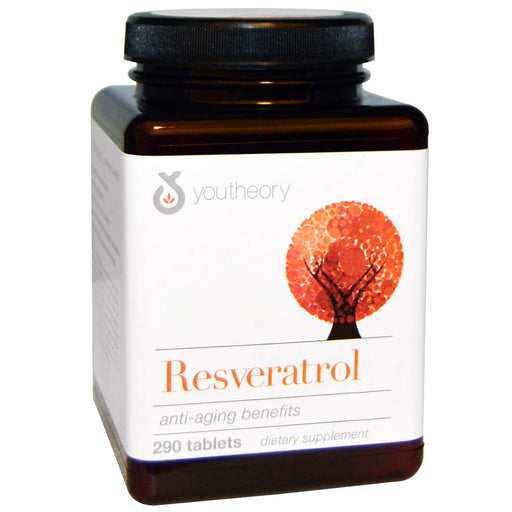 Resveratrol 250mg C/ 290 Cápsulas - Youtheory