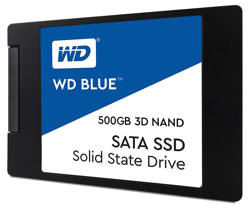 SSD WD Blue, 500GB, SATA, Leitura 560MB/s, Gravação 530MB/s - WDS500G2B0A