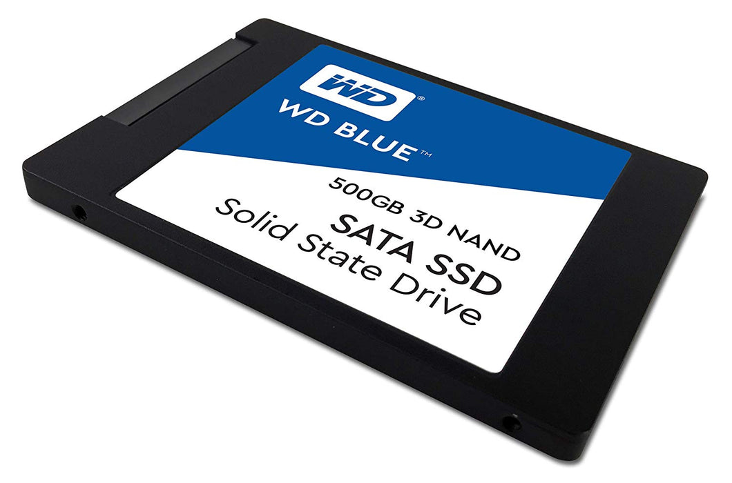 SSD WD Blue, 500GB, SATA, Leitura 560MB/s, Gravação 530MB/s - WDS500G2B0A